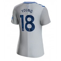 Everton Ashley Young #18 Tredje Tröja Kvinnor 2023-24 Korta ärmar